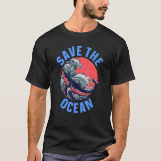 T-shirt Biologie marine Vie marine Biologiste marin Économ