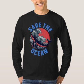 T-shirt Biologie marine Vie marine Biologiste marin Économ