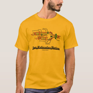 T-shirt Biologie moléculaire d'équipe (reproduction d'AD