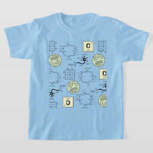 T-shirt Biologie Science Cellule étudiante Génétique Neuro
