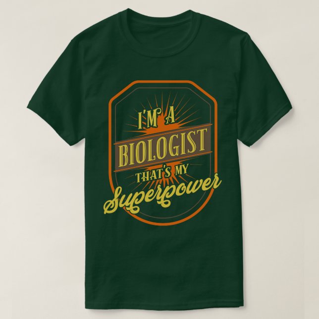 T-shirt Biologiste (Design devant)