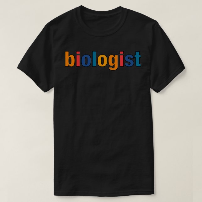 T-shirt biologiste 2 (Design devant)