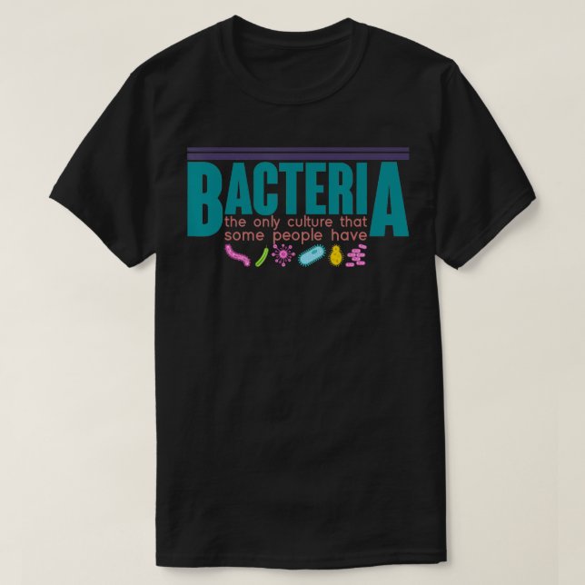 T-shirt Biologiste-cadeau de scientifique amusant Microbio (Design devant)