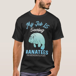 T-shirt Biologiste de la marine Vêtements Mon travail est 