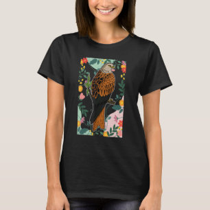 T-shirt Biologiste des cerfs-volants rouges Ornithologiste
