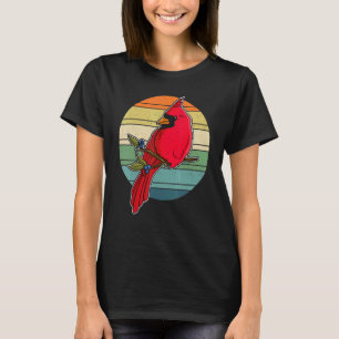 T-shirt Biologiste des oiseaux cardinaux rouges Songbird G