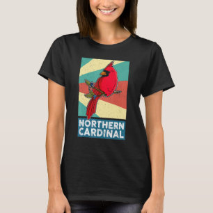 T-shirt Biologiste des oiseaux cardinaux rouges Songbird G