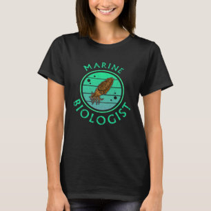 T-shirt Biologiste marin des mollusques et des crustacés b