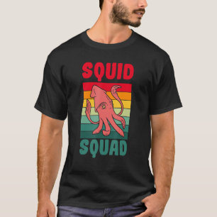 T-shirt Biologiste maritime Vintage SQUID SQUAD Biologie o