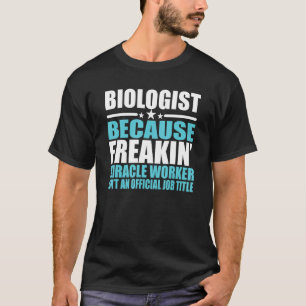 T-shirt Biologiste pour collègue de travail
