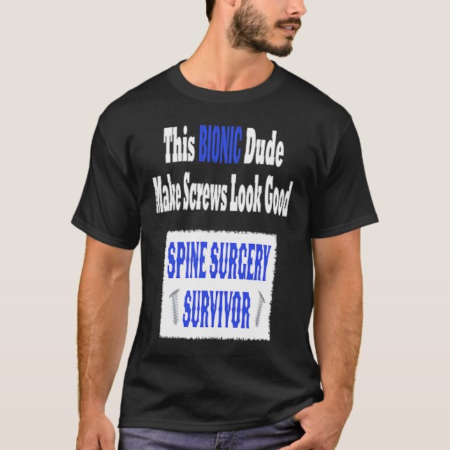 T-shirt Bionic  Spinal Stenosis Recovery  Spine Surgery (Devant)