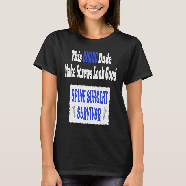 T-shirt Bionic  Spinal Stenosis Recovery  Spine Surgery (Devant)