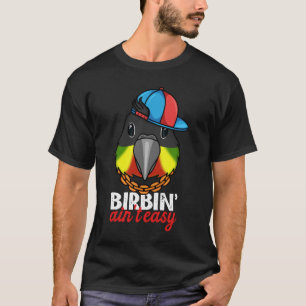 T-shirt Birbing Ain't Easy Parrot I Jaune Côté Vert Che