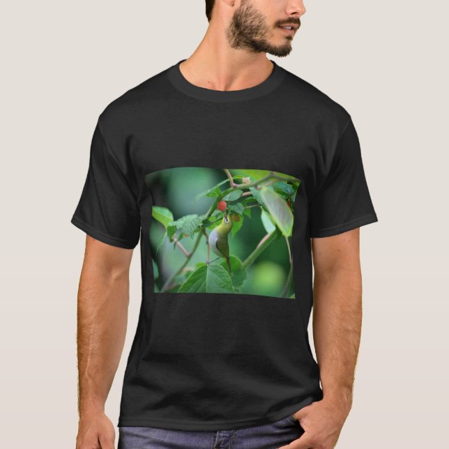 T-shirt Bird Nature Wildlife Tee Print (Devant)