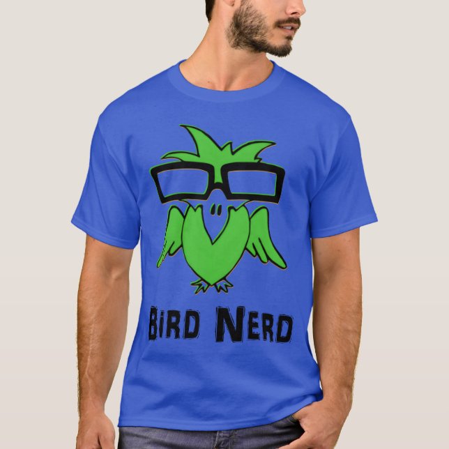 T-shirt Bird Nerd garçon vintage (Devant)