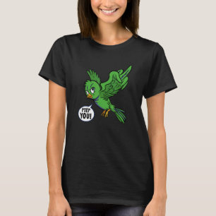 T-shirt Bird Swed Bird Geh Weg Verpiss Dich Hau Ab 1