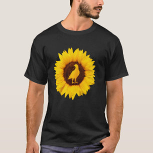 T-shirt Bird Women Men Fowl Seabird Sunflower