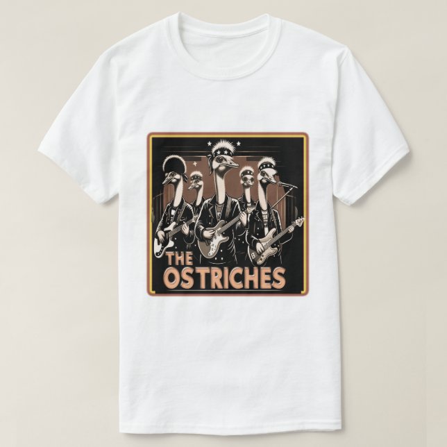 T-shirt Birdhouse Rock Tee - Ostrich Band  (Design devant)