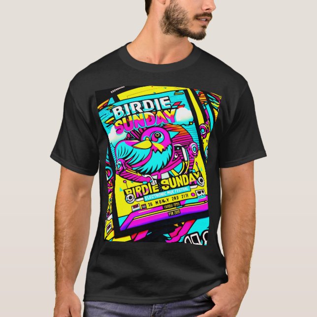 T-shirt Birdie dimanche6 (Devant)
