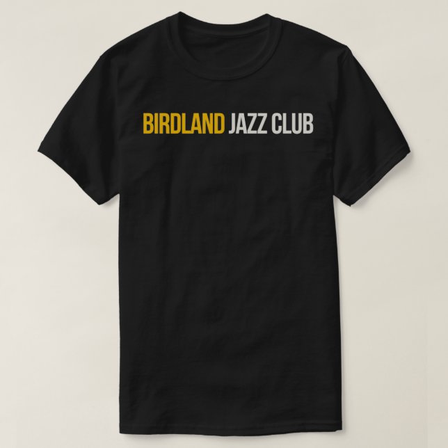 T-shirt Birdland Jazz Club  (Design devant)