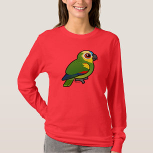 T-shirt Birdorable Bleu-a affronté le perroquet