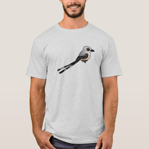 T-shirt Birdorable Ciseaux-a coupé la queue Flychatcher