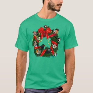 T-shirt Birdorable European Garden Bird Serre de Noël