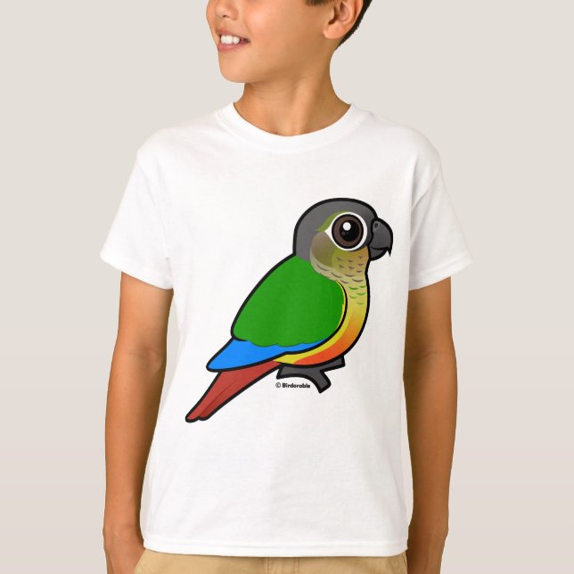T-shirt Birdorable Jaune-a dégrossi Conure (Devant)