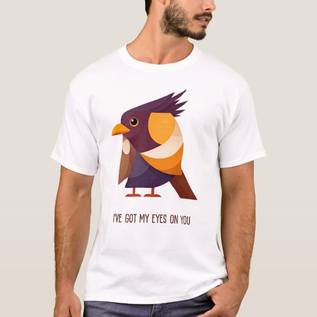 T-SHIRT BIRDWATCHER (Devant)