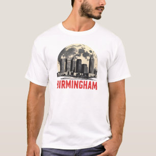 T-Shirt Birmingham City Alabama Skyline