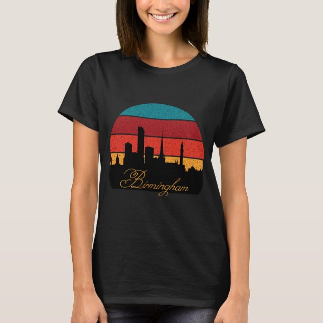 T-shirt Birmingham Silhouette (Devant)