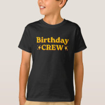 Birthday Crew Retro