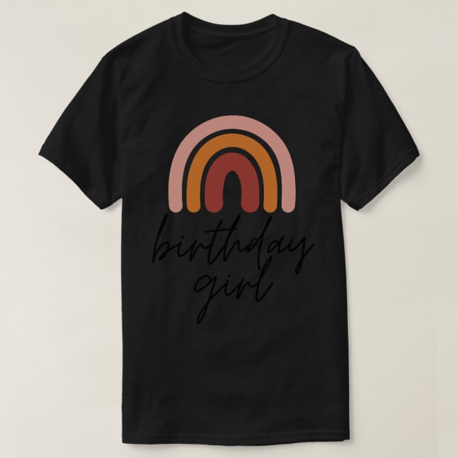 T-shirt Birthday Girl 6 (Design devant)