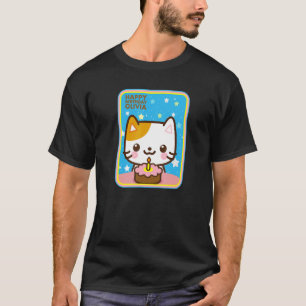 T-shirt Birthday Happy Birthday Olivia Silly Cute Puppy Bi