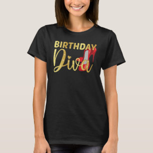 T-shirt Birthday Squad Party Matching Family Group Funny B