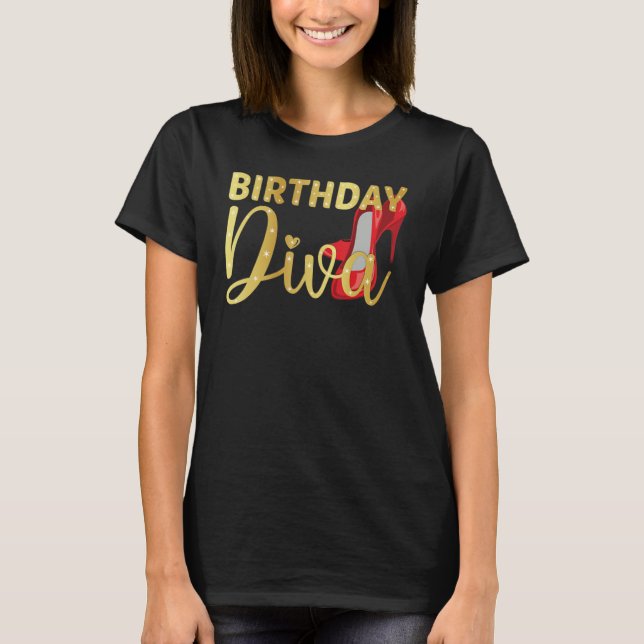 T-shirt Birthday Squad Party Matching Family Group Funny B (Devant)
