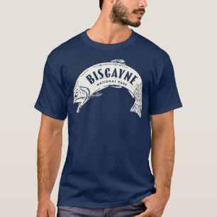 T-shirt Biscayne National Park Fish Tan