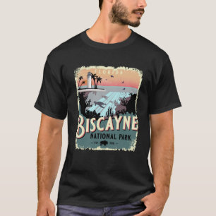 T-shirt Biscayne National Park Floride Vintage voyage Souv