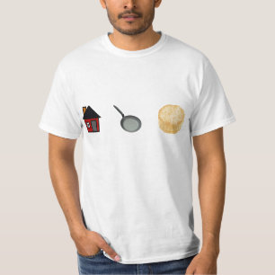 T-SHIRT BISCUIT À LA MAISON DE POÊLE