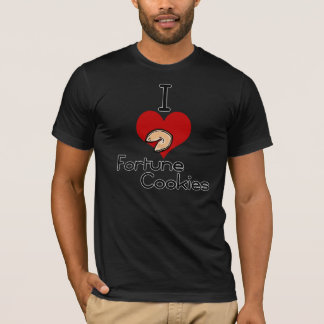 T-shirt Biscuit de fortune du l'amour-coeur I