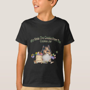 T-shirt Biscuit d'étole de Sheltie pour l'habillement
