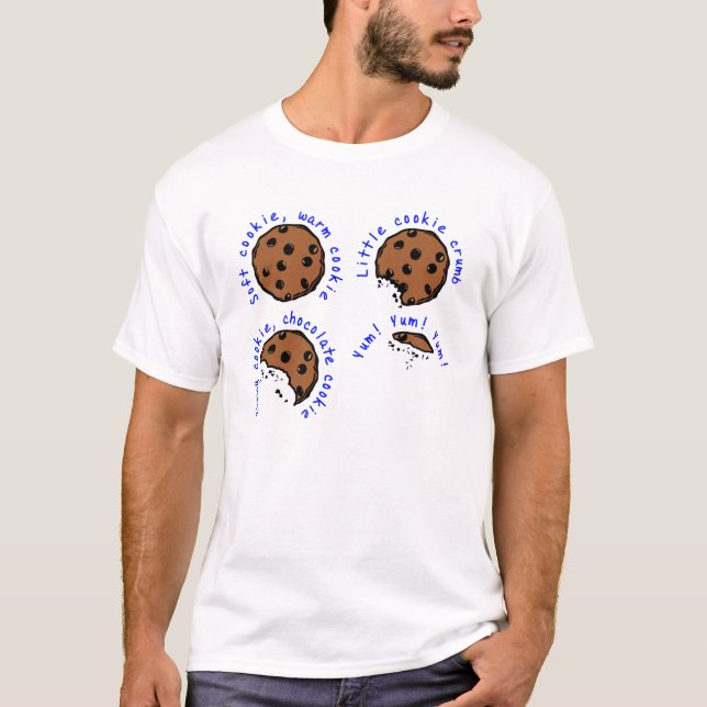 T-shirt Biscuit mou, biscuit chaud (Devant)