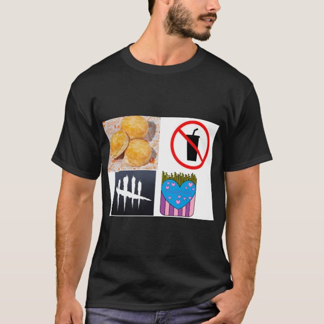 T-shirt Biscuit Popeyes Sans Boisson (Devant)