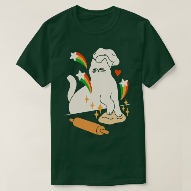 T-shirt Biscuits Makin Chat (Design devant)