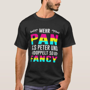 T-shirt Bisexual Gay Bi LGBTQ Plus Pan que Peter