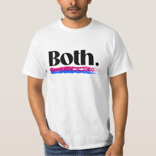 T-shirt Bisexuel Les Deux