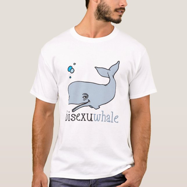 T-SHIRT BISEXUWHALE (Devant)