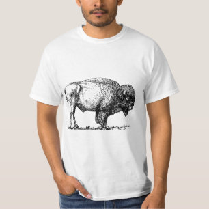 T-shirt Bison de Buffalo américain