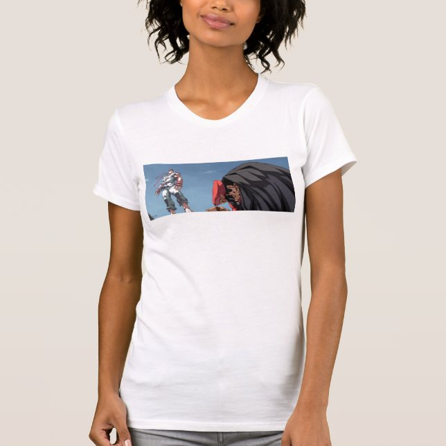 T-shirt Bison de défaite de Ryu (Devant)