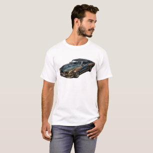 T-shirt Bison Grey Muscle Coupe — BV-GBG